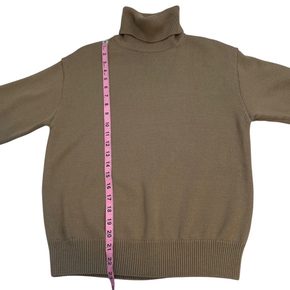 Aritzia | Wilfred Free | Treasures Turtleneck in Taupe Beige Size XS Merino Wool - Picture 10 of 10